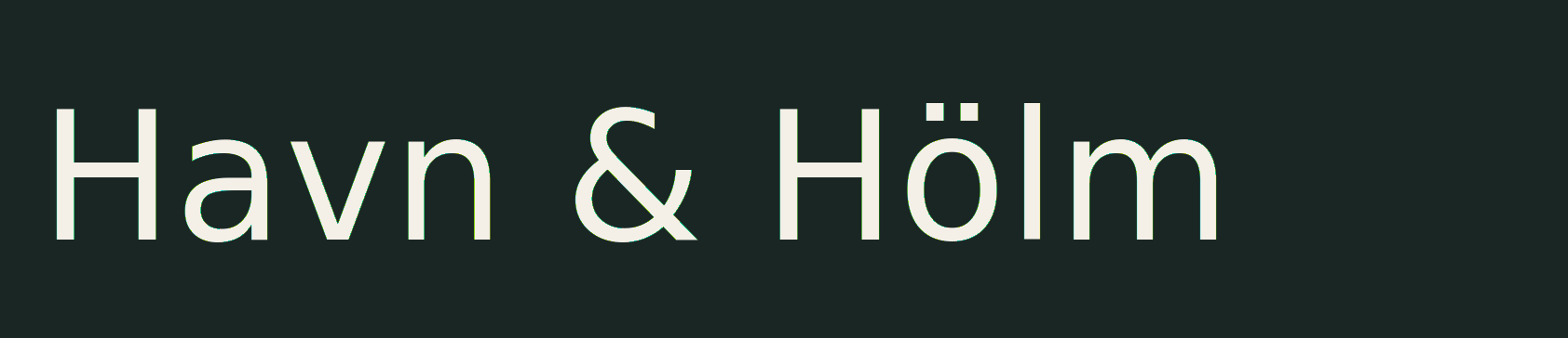 Havn & Hölm